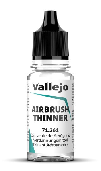 Vallejo 71.261 Airbrush Thinner -neue Formel- 18ml Verdünner