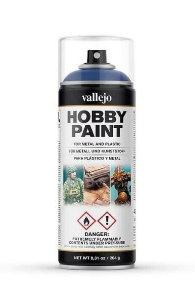 Vallejo 28017 Hobby Paint Spray Ultramarine Blue 400ml