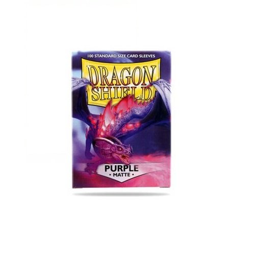 Dragon Shield Matte Purple 63x88mm (100) Sleeves Kartenhüllen Lila