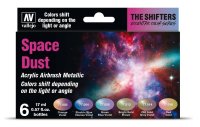 Vallejo Model Air 77.091 Space Dust Set The Shifters Acrylic Airbrush Metallic