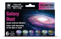 Vallejo Model Air 77.092 Galaxy Dust Set The Shifters Acrylic Airbrush Metallic
