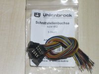 Uhlenbrock 71621 8-polige Buchse mit Kabel NEM 652...