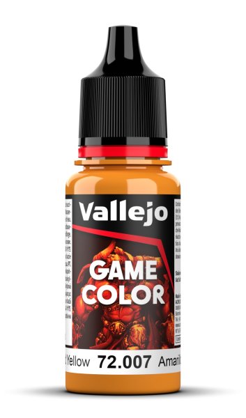 Vallejo 72.007 Gold Yellow 18 ml - Game Color