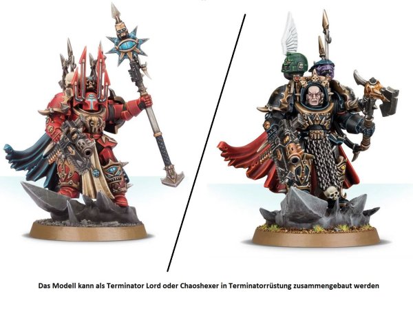 Chaos Space Marines - Sorcerer/ Terminator Lord