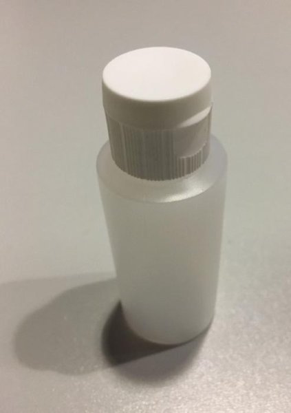 Vallejo Model Color: Leerfläschchen Empty Bottle White Cap 60ml