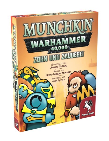 Munchkin Warhammer 40.000 - Zorn und Zauberei, Erweiterung (DE)