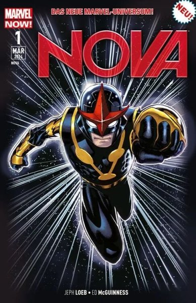 Marvel Now Nova 1 (März 2014)