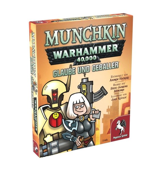 Munchkin Warhammer 40.000 - Glaube und Geballer, Erweiterung (DE)