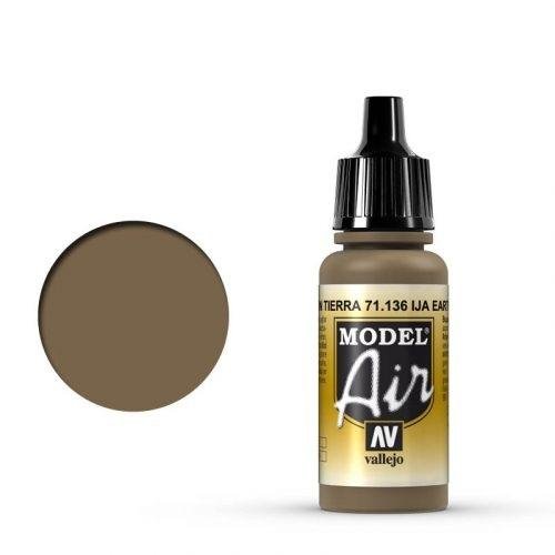 Vallejo Model Air 71.136 Earth Brown 17 ml