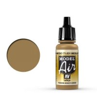 Vallejo Model Air 71.031 Middle Stone, 17ml