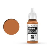 Vallejo Model Color 70.981 Orange Brown 17ml (160)