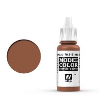 Vallejo Model Color 70.818 Red Leather 17ml (161)