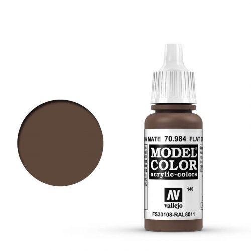 Vallejo Model Color 70.984 Flat Brown 17ml (155)