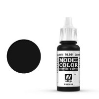 Vallejo Model Color 70.861 Gloss Black 17ml (192)