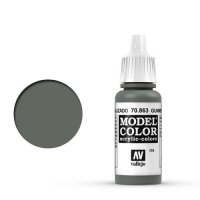 Vallejo Model Color 179 Metallgrau (Gunmetal Grey)...