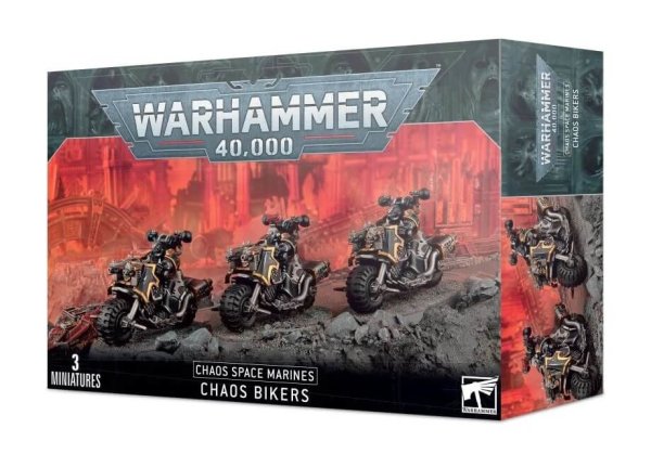 Chaos Space Marines - Chaos Bikers