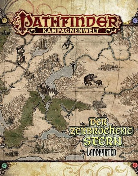 Pathfinder Kampagnenwelt: Der Zerbrochene Stern Landkartenset (DE)