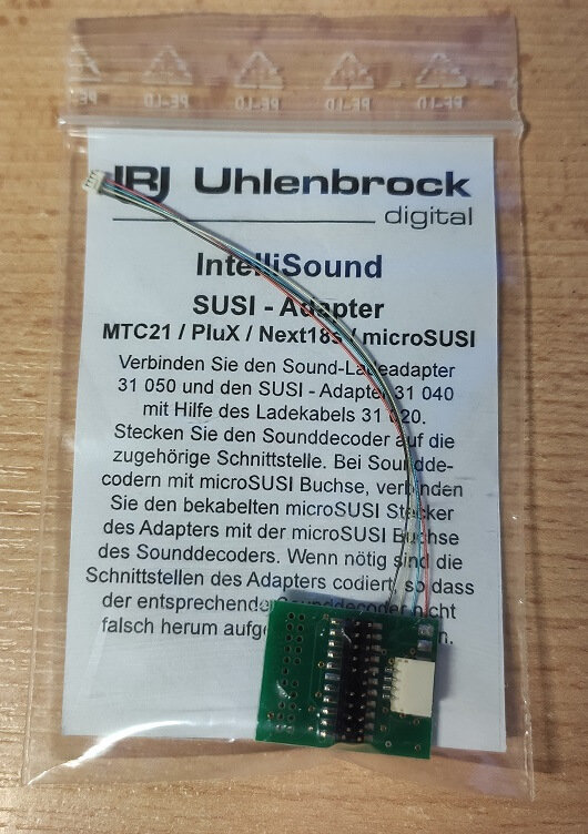 Uhlenbrock Microsusi Intellisound Micromodul Wunschsound