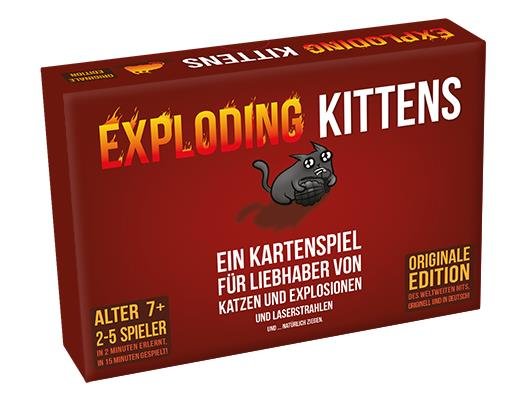 Exploding Kittens - Kartenspiel Original Edition (DE)