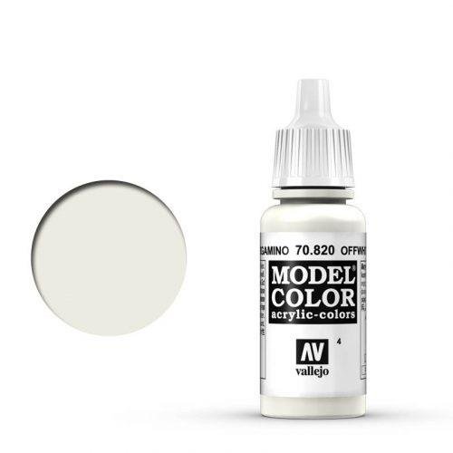 Vallejo Model Color 003 Cremeweiss (Offwhite) (70.820) Pos004 18ml