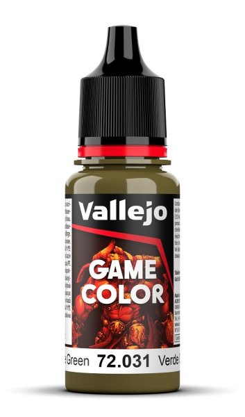 Vallejo 72.031 Camouflage Green 18 ml - Game Color