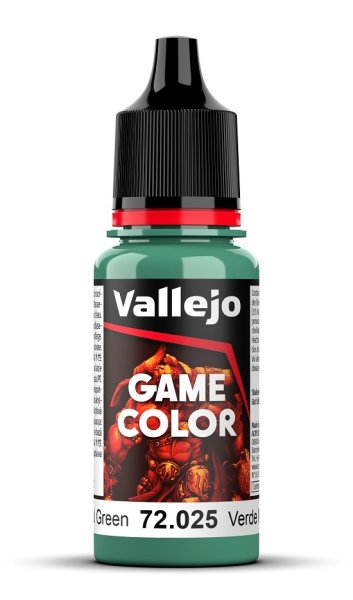 Vallejo 72.025 Foul Green 18 ml - Game Color