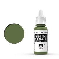 Vallejo Model Color 70.967 Olive Green 17ml (092)