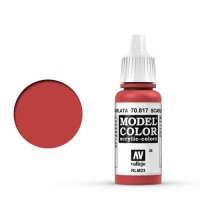 Vallejo Model Color 70.817 Scarlet 17ml (037)