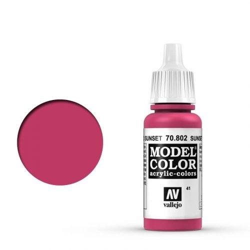 Vallejo Model Color 70.802 Sunset Red 17ml (045)