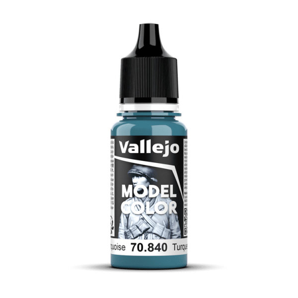 Vallejo Model Color 70.840 Light Turquoise 18ml (070)