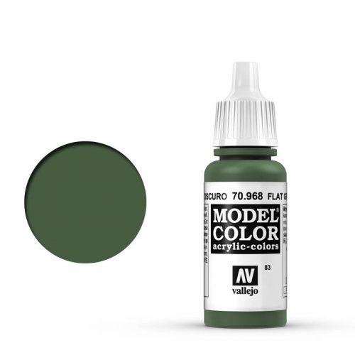 Vallejo Model Color 088 Olivgrün Mittel (Flat Green)...