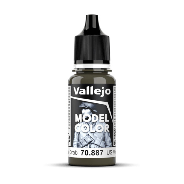 Vallejo Model Color 70.887 US Olive Drab 18ml (122)