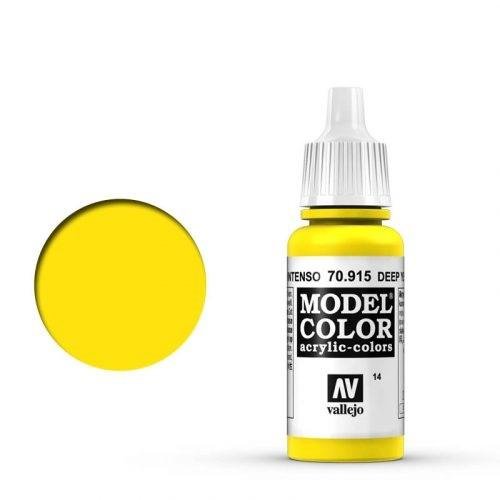 Vallejo Model Color 014 Verkehrsgelb (Deep Yellow)...