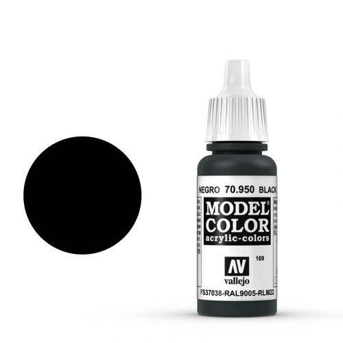 Vallejo Model Color 70.950 Black 17ml (191)