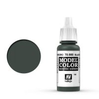 Vallejo Model Color 70.980 Black Green 17ml (080)