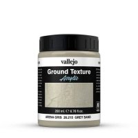 Vallejo 26.215 Acrylic Ground Texture - Grey Sand 200 ml
