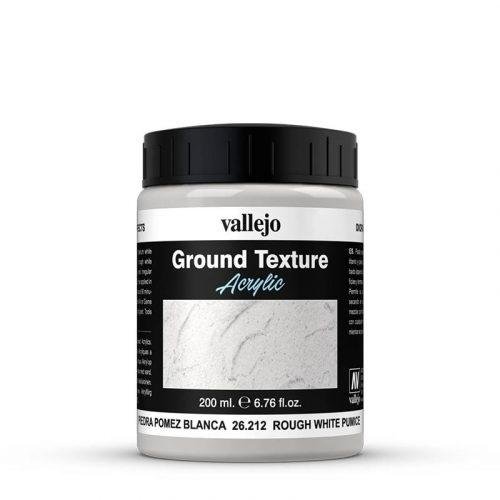Vallejo 26.212 Acrylic Ground Texture - Rough White Pumice 200ml