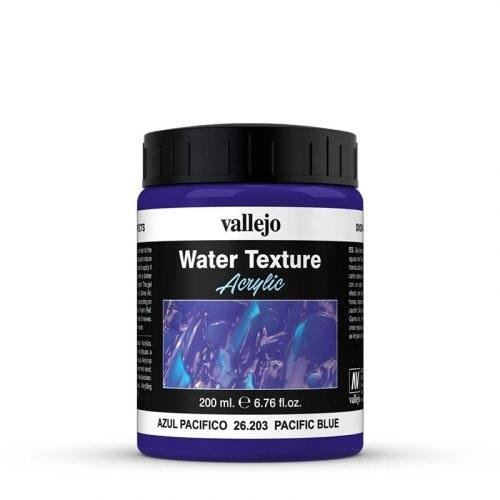 Vallejo 26.203 Acrylic Water Texture - Pacific Blue 200 ml