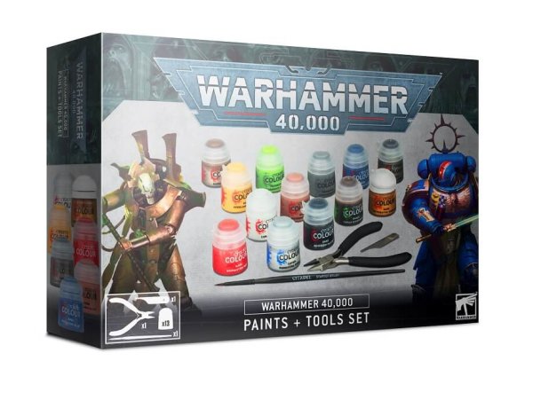Warhammer 40.000: Farben + Werkzeugset/ Paints + Tools