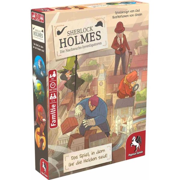 Sherlock Holmes - Die Nachwuchs-Investigatoren (Krimi-Comic-Spiel) (DE)