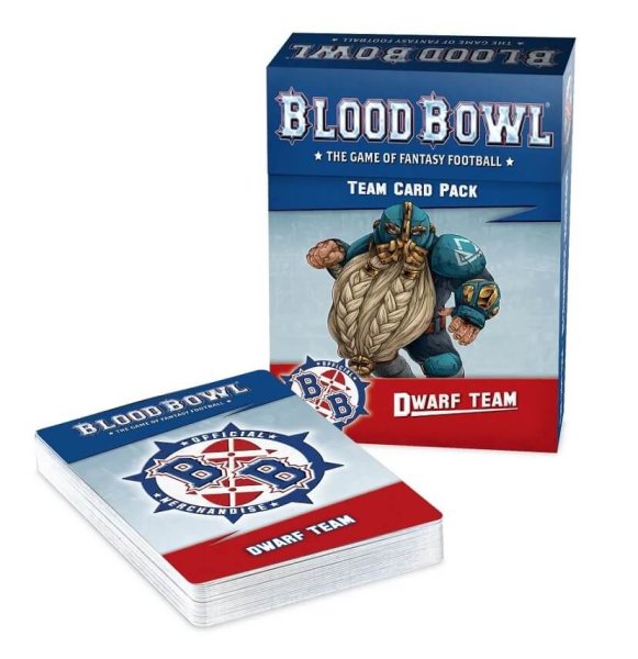 Blood Bowl - Dwarf Team Card Pack (Englisch)