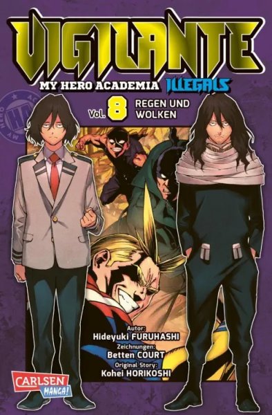 Vigilante My Hero Academia Illlegals Band 08 (DE)