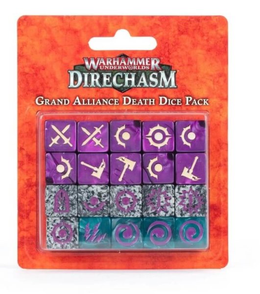 Warhammer Underworlds: Direchasm – Würfel des Großen Bündnisses des Todes Death Dice Pack