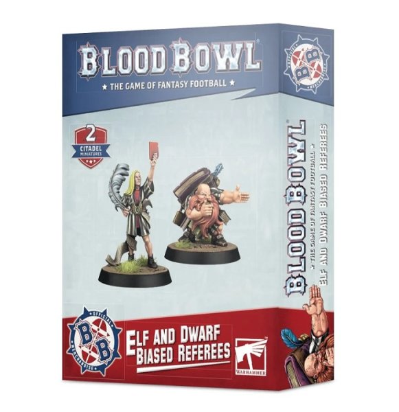 Blood Bowl Parteiische Schiris: Elf und Dwarf