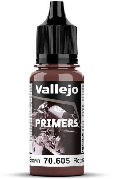 Vallejo 70.605 Surface Primer German Rotbraun (RAL8012) 18ml