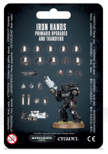 Upgrades: Iron Hands Primaris & Abziehbilder