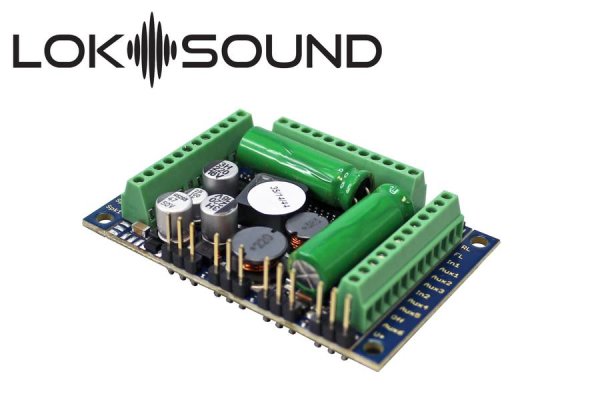 ESU 58513 LokSound 5 Decoder XL DCC/MM/SX/M4 Schraubklemmen, Spurweite G, I + Wunschsound