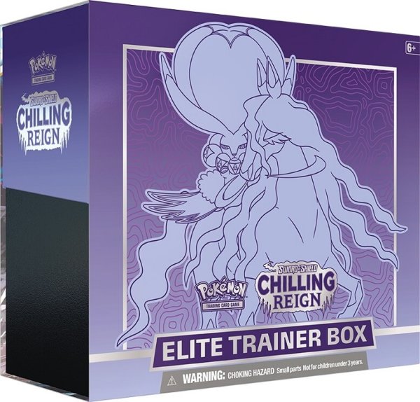 Pokemon Sword & Shield 6 Chilling Reign Elite Trainer Box (EN)