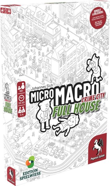 MicroMacro: Crime City 2 – Full House (Edition Spielwiese) (DE)