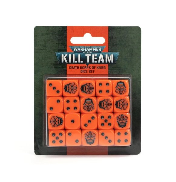 Kill Team: Death Korps of Krieg Dice Set / Todeskorps von Krieg Würfel